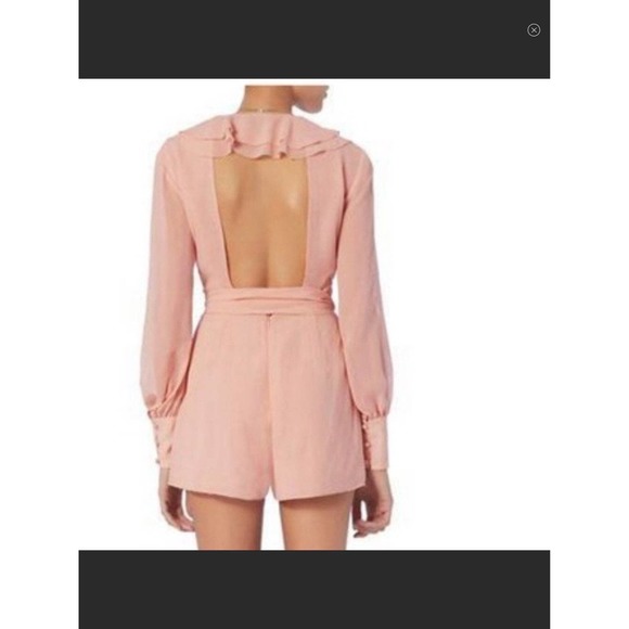 Blush Pink Exclusive Genoa Romper/Jumpsuit - Picture 4 of 11